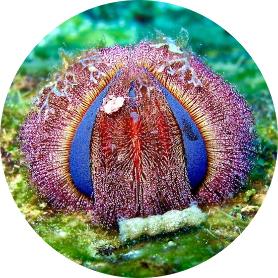 Colored Tuxedo Urchin